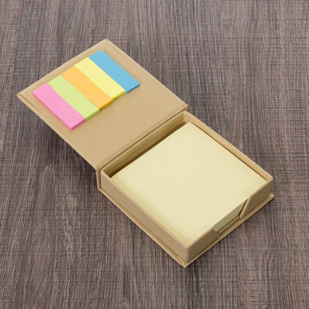 Bloco de Anotações com Post-it
