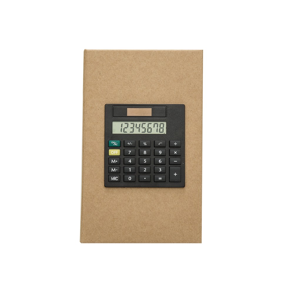 Bloco de Anotações com Calculadora