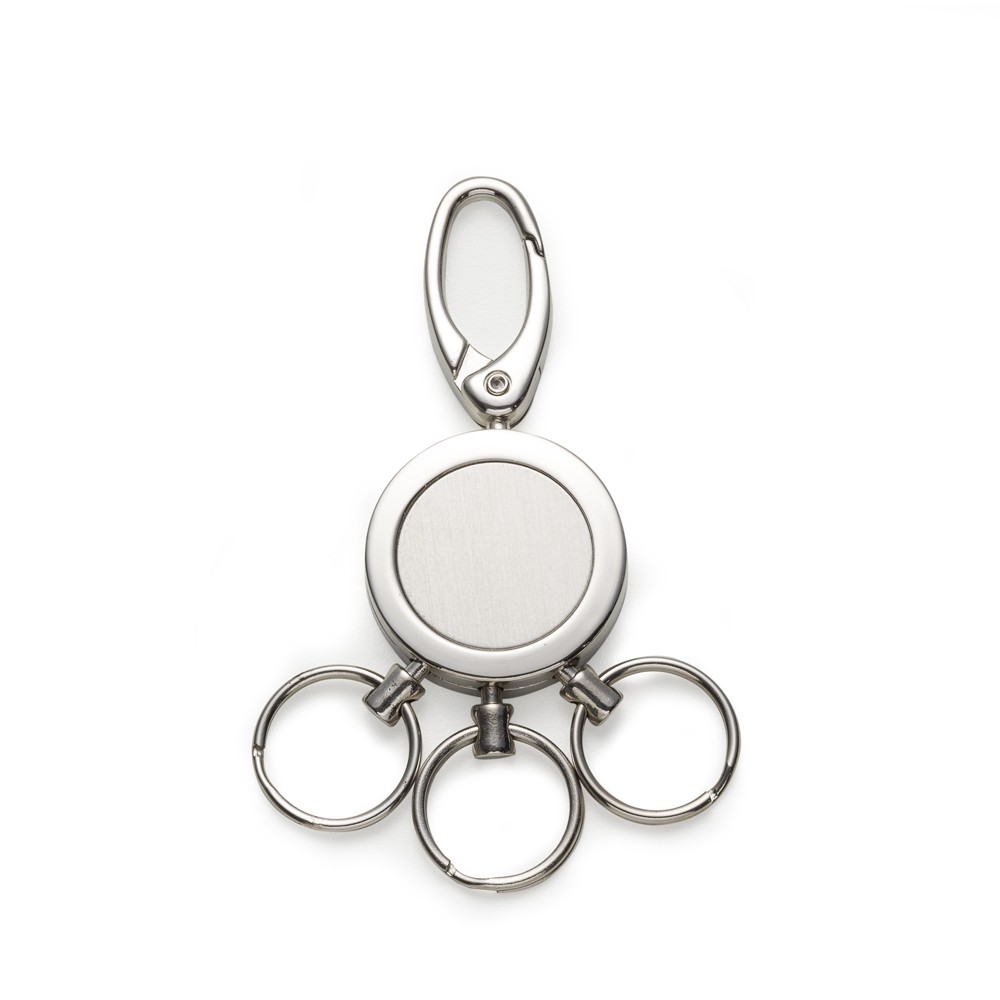 Chaveiro Metal com 3 Argolas